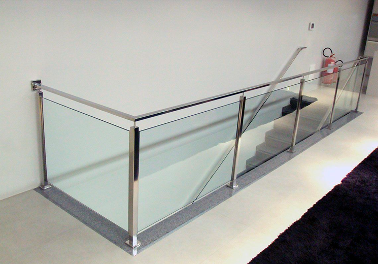 guarda corpo em inox